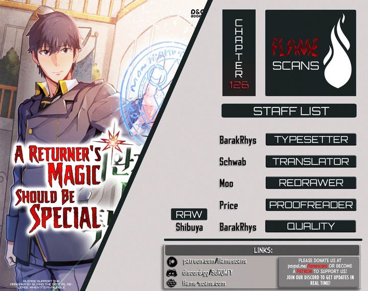 A Returner's Magic Should Be Special - Chapter 126 Page 1
