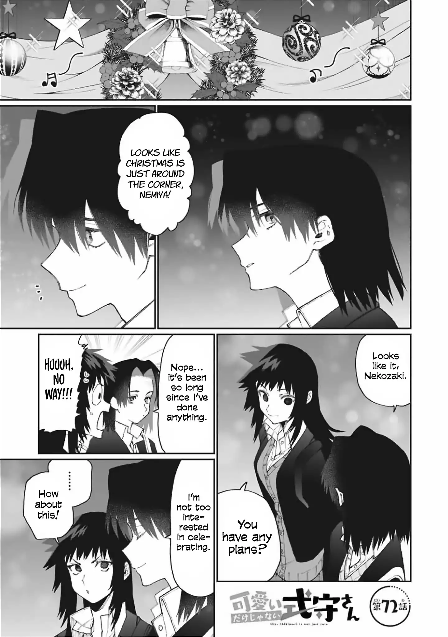 Kawaii Dake ja Nai Shikimori-san - Chapter 72 Page 1